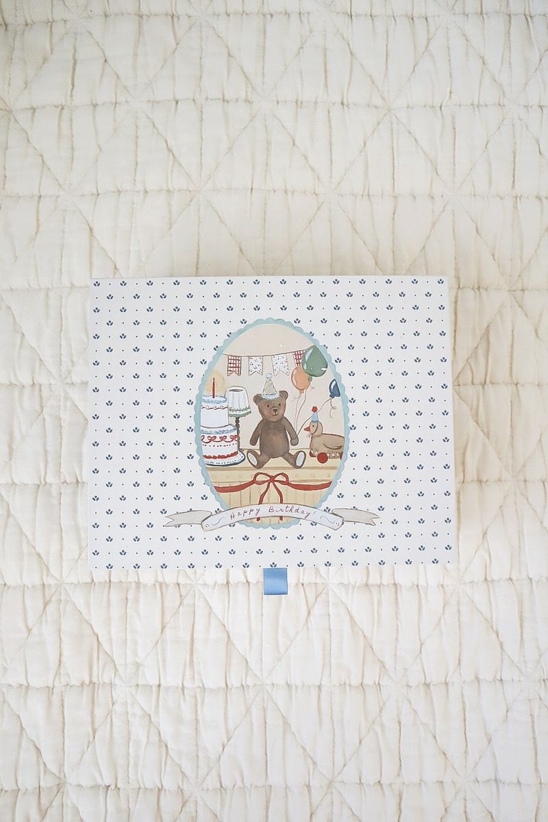 New Grain Baby Keepsake Box - Happy Birthday