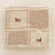 New Grain Baby Patchwork Blanket - Pony