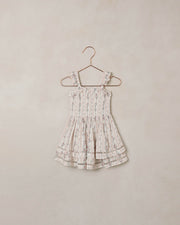 Noralee Baby Birdie Dress | Spring Floral Stripe