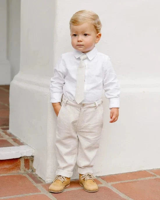 Noralee Baby Sebastian Pant - Linen