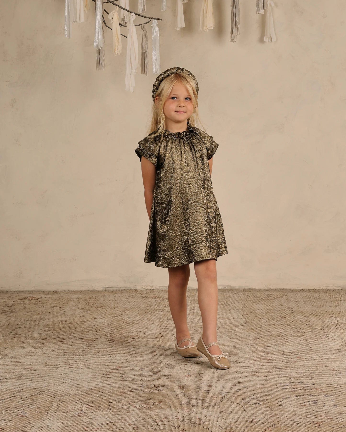 Noralee Baby & Toddler Dresses Isabella Dress - Gold