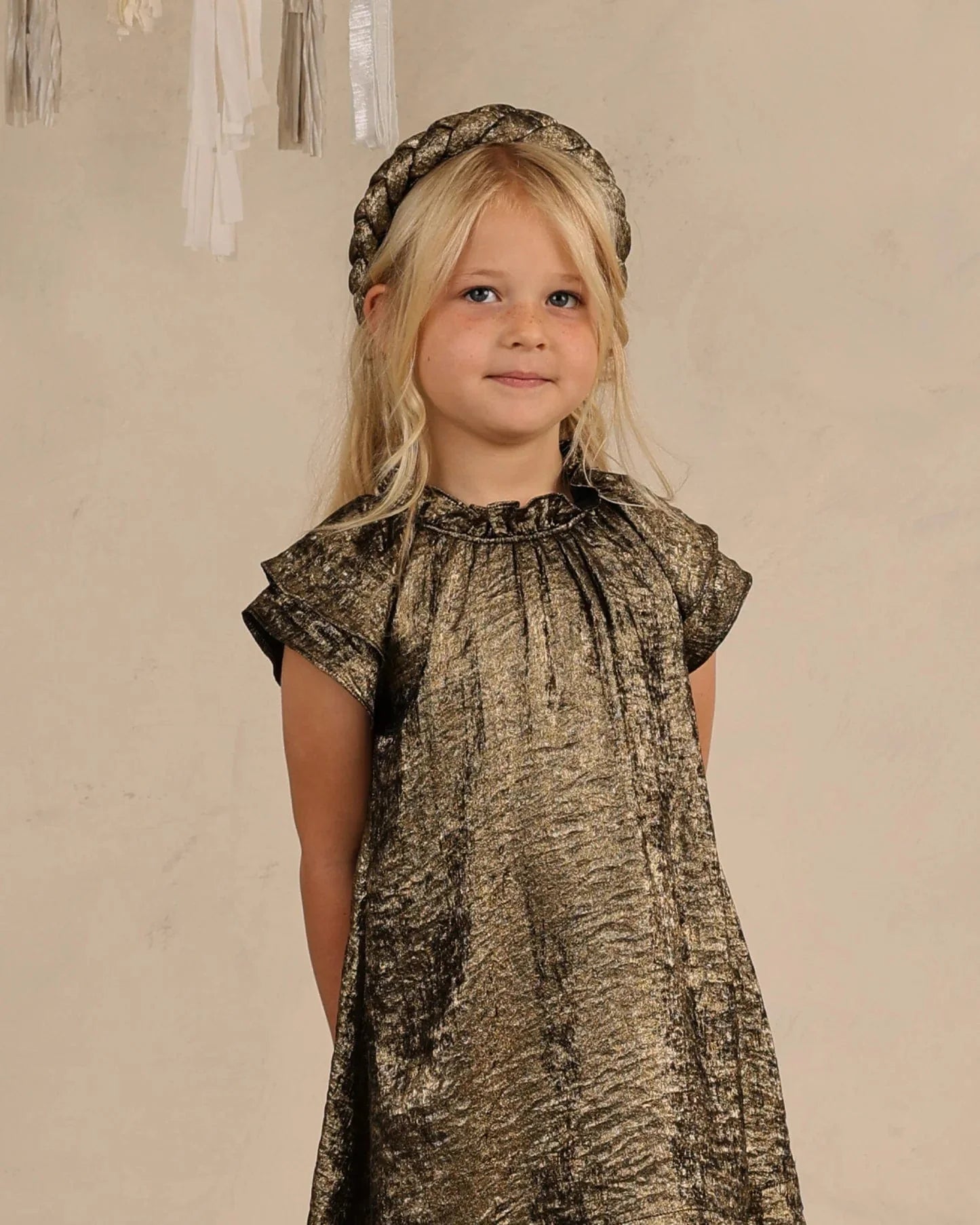 Noralee Baby & Toddler Dresses Isabella Dress - Gold
