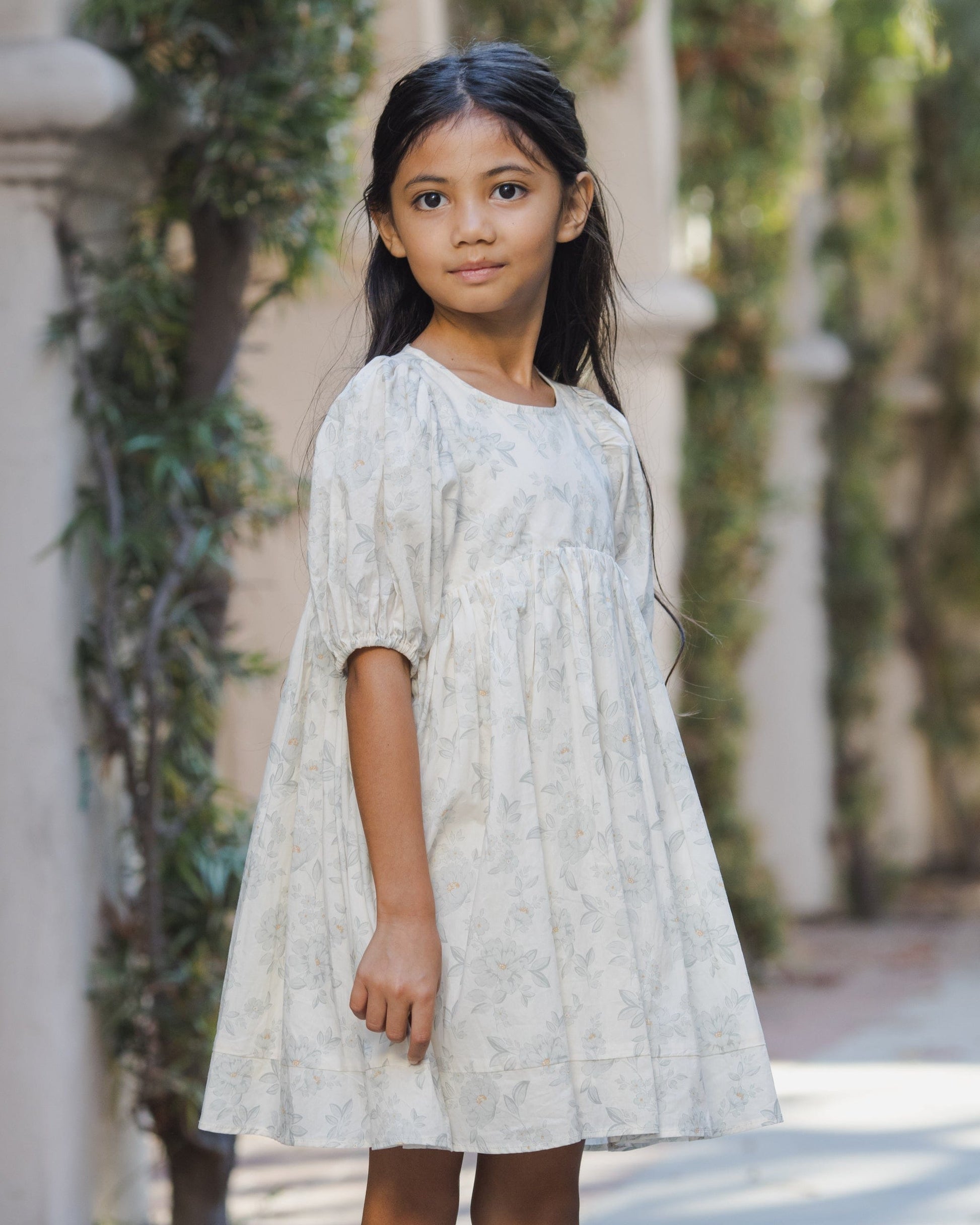 Noralee Luna Dress | Mist English Rose