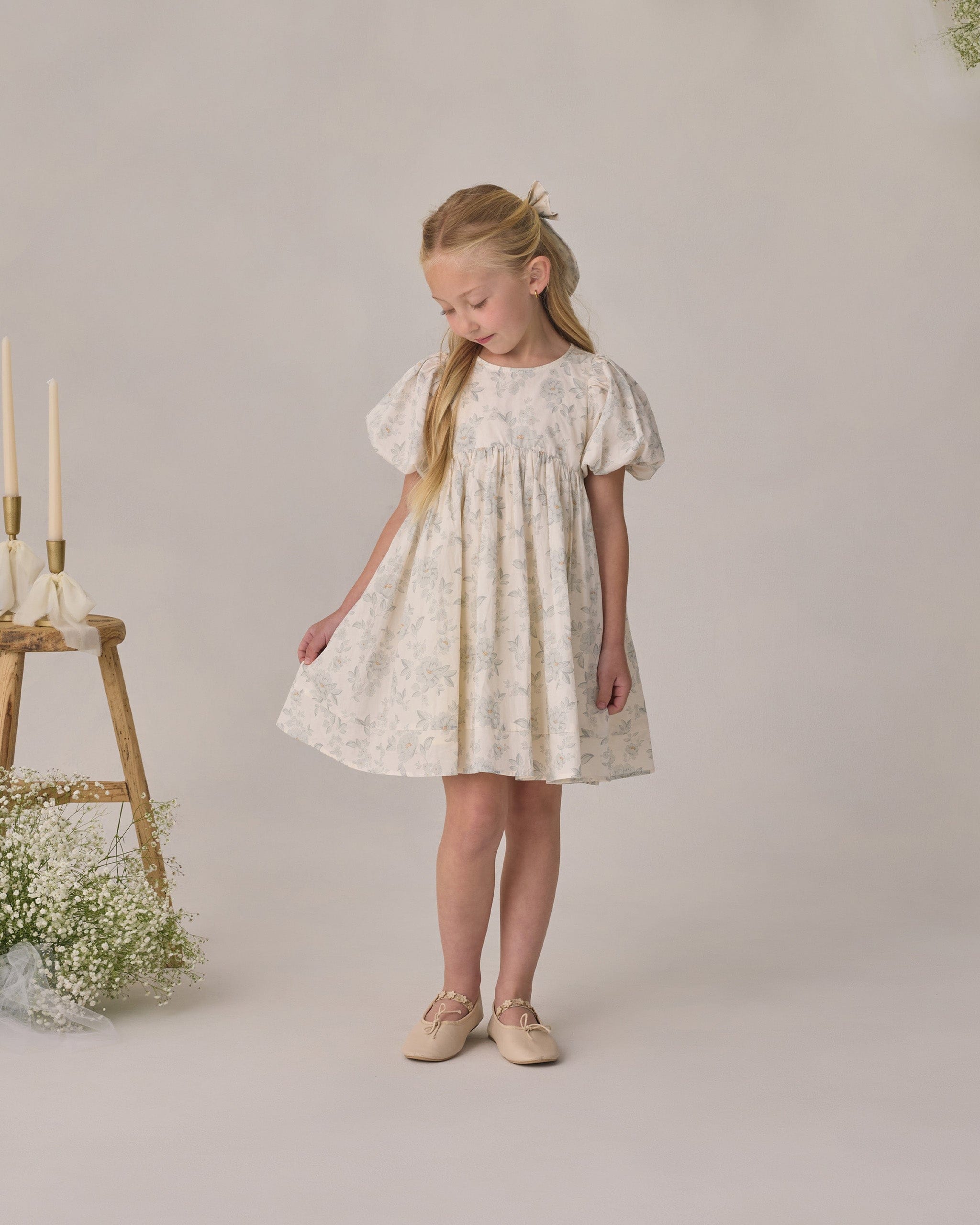 Noralee Luna Dress | Mist English Rose