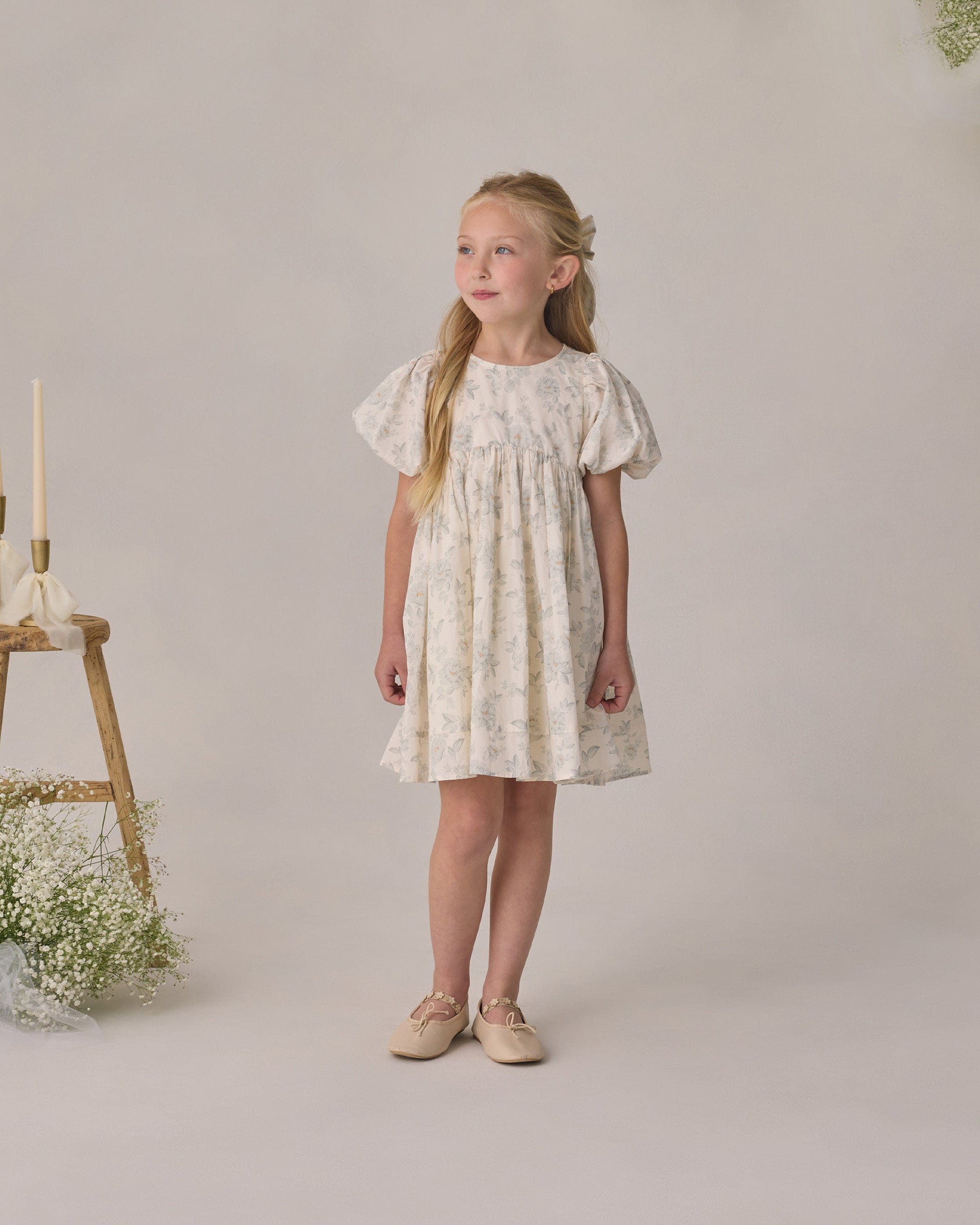 Noralee Luna Dress | Mist English Rose