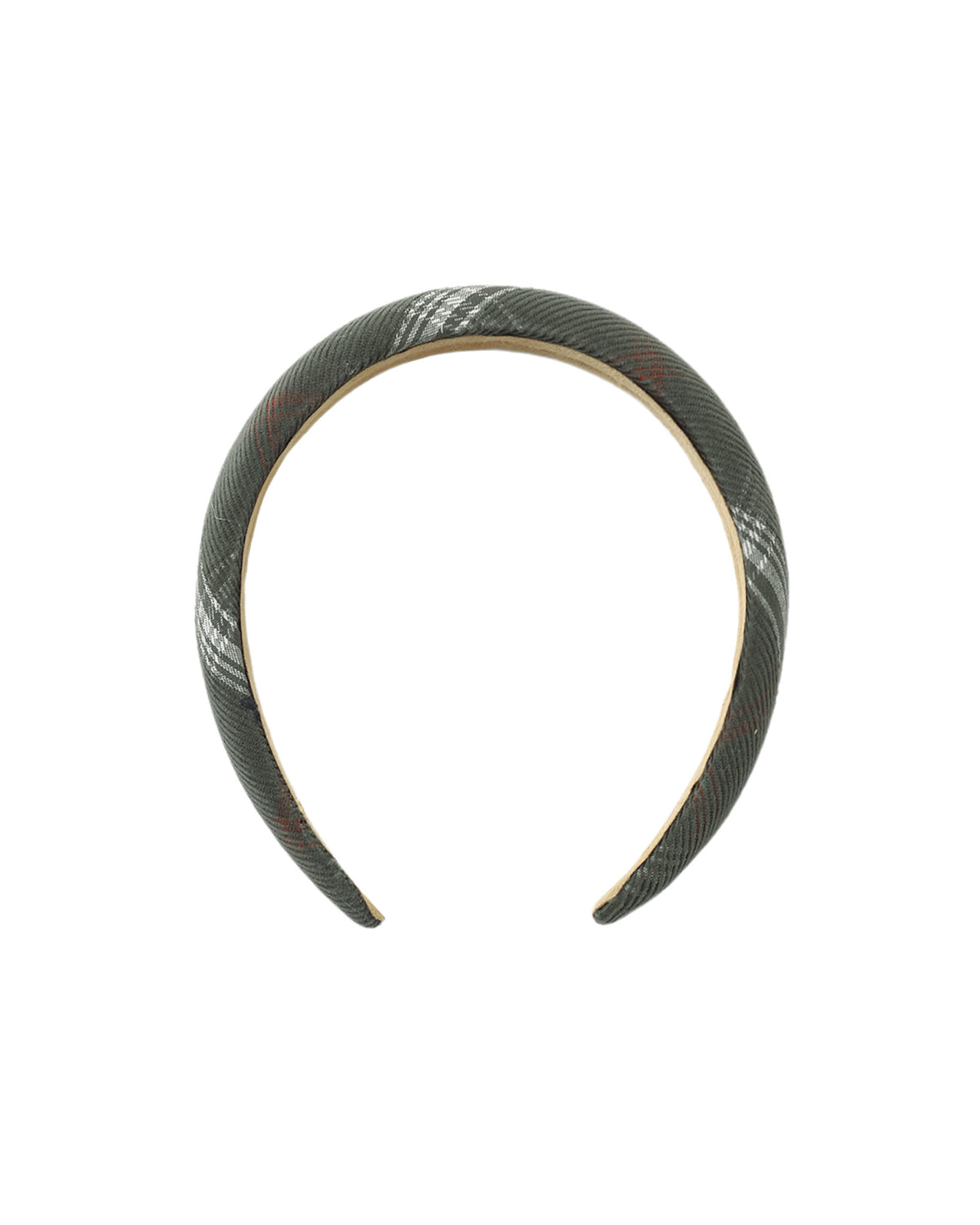 Padded Headband || Holiday Plaid