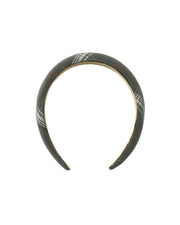 Padded Headband || Holiday Plaid