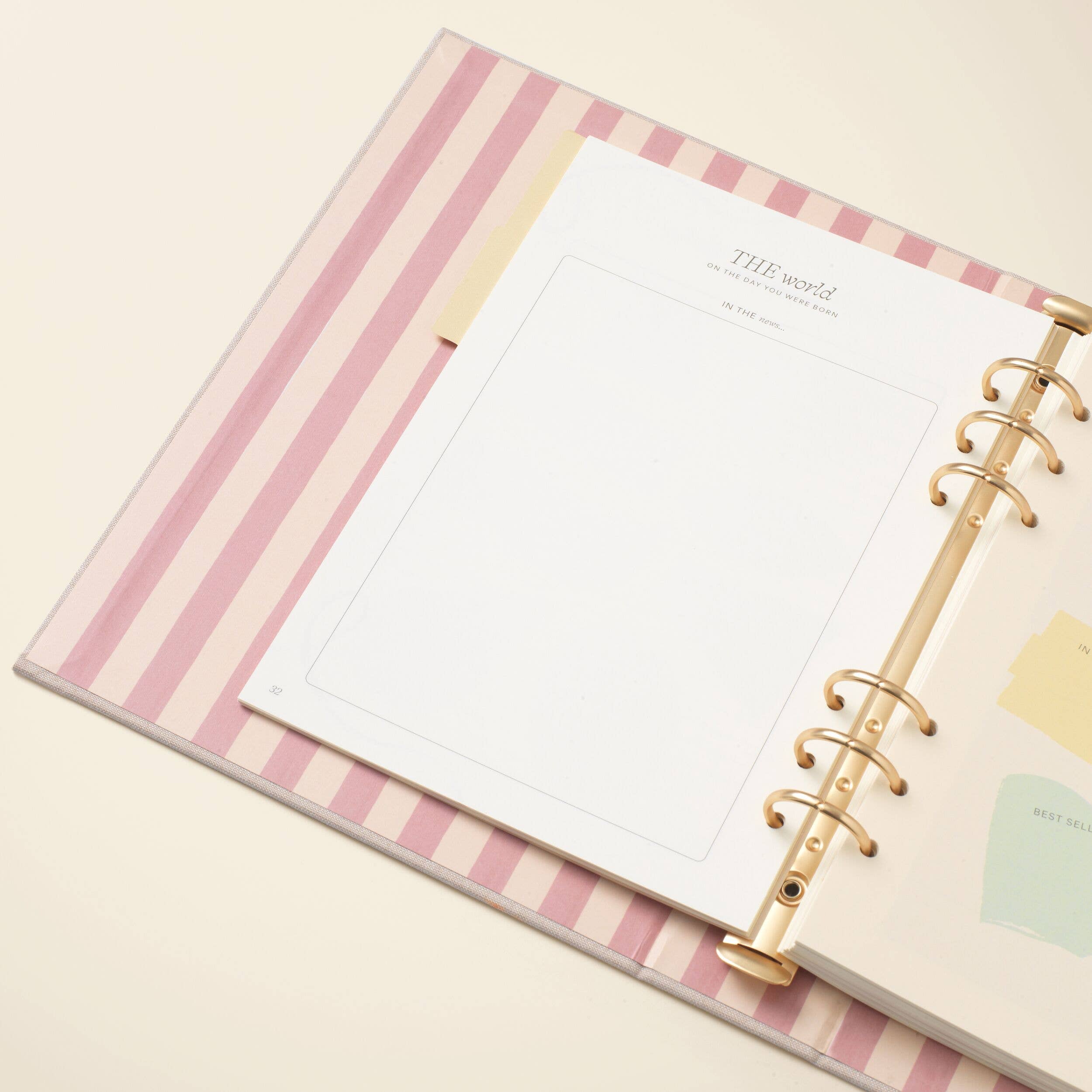 Papier Baby Baby Binder-Folio - Cherries