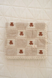 Patchwork Blanket - Teddy