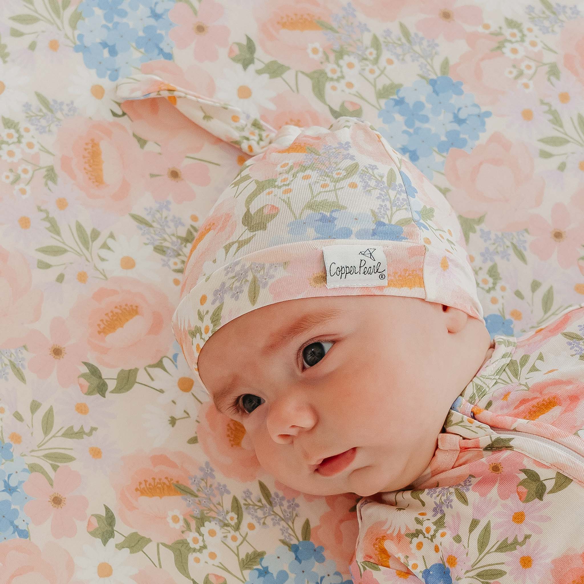 Penelope Top Knot Hat