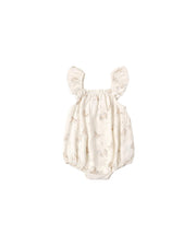 Quincy Mae Baby Bonnie Romper || Unicorns