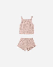 Quincy Mae Baby Evie Tank + Shortie Set || Posy