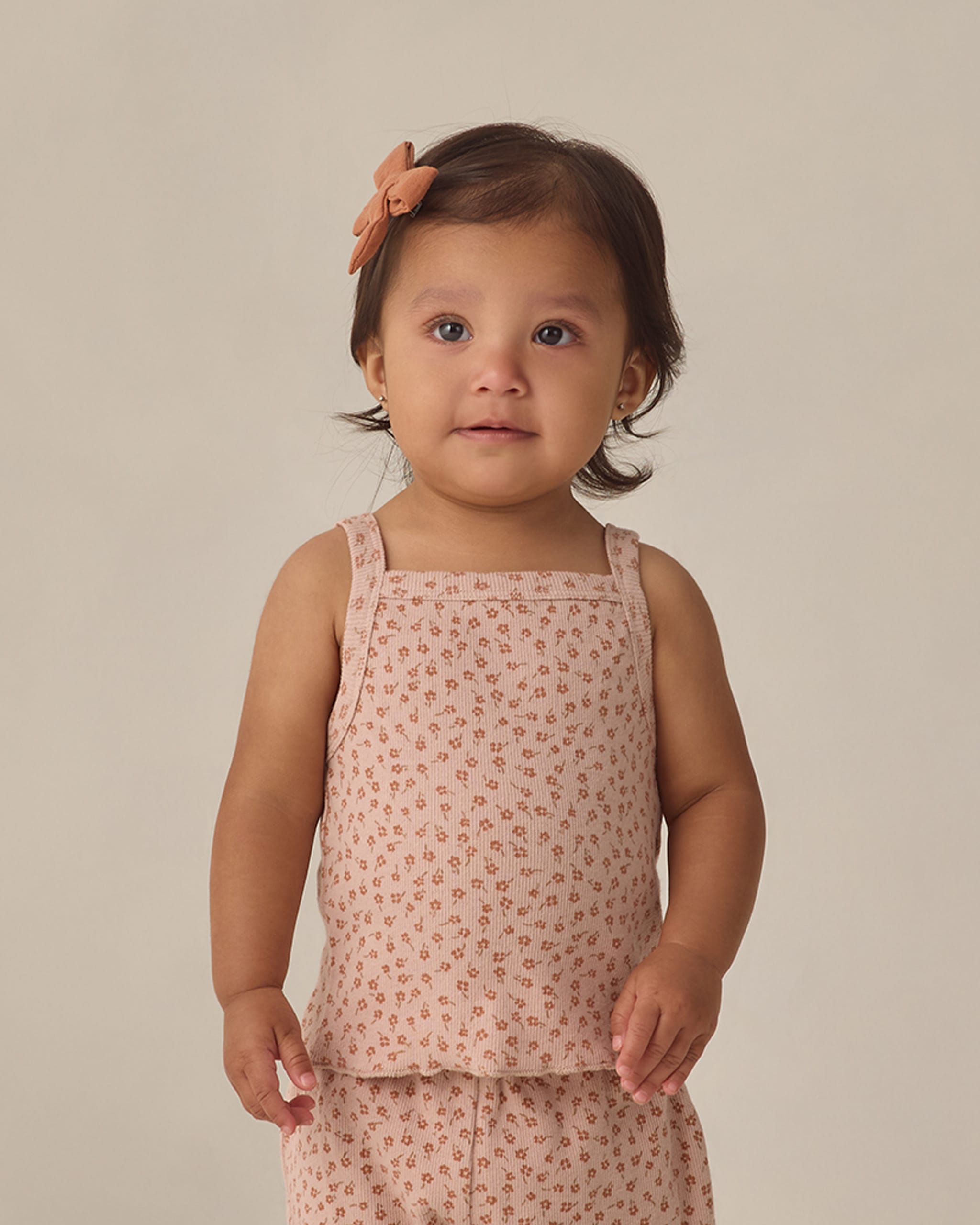 Quincy Mae Baby Evie Tank + Shortie Set || Posy