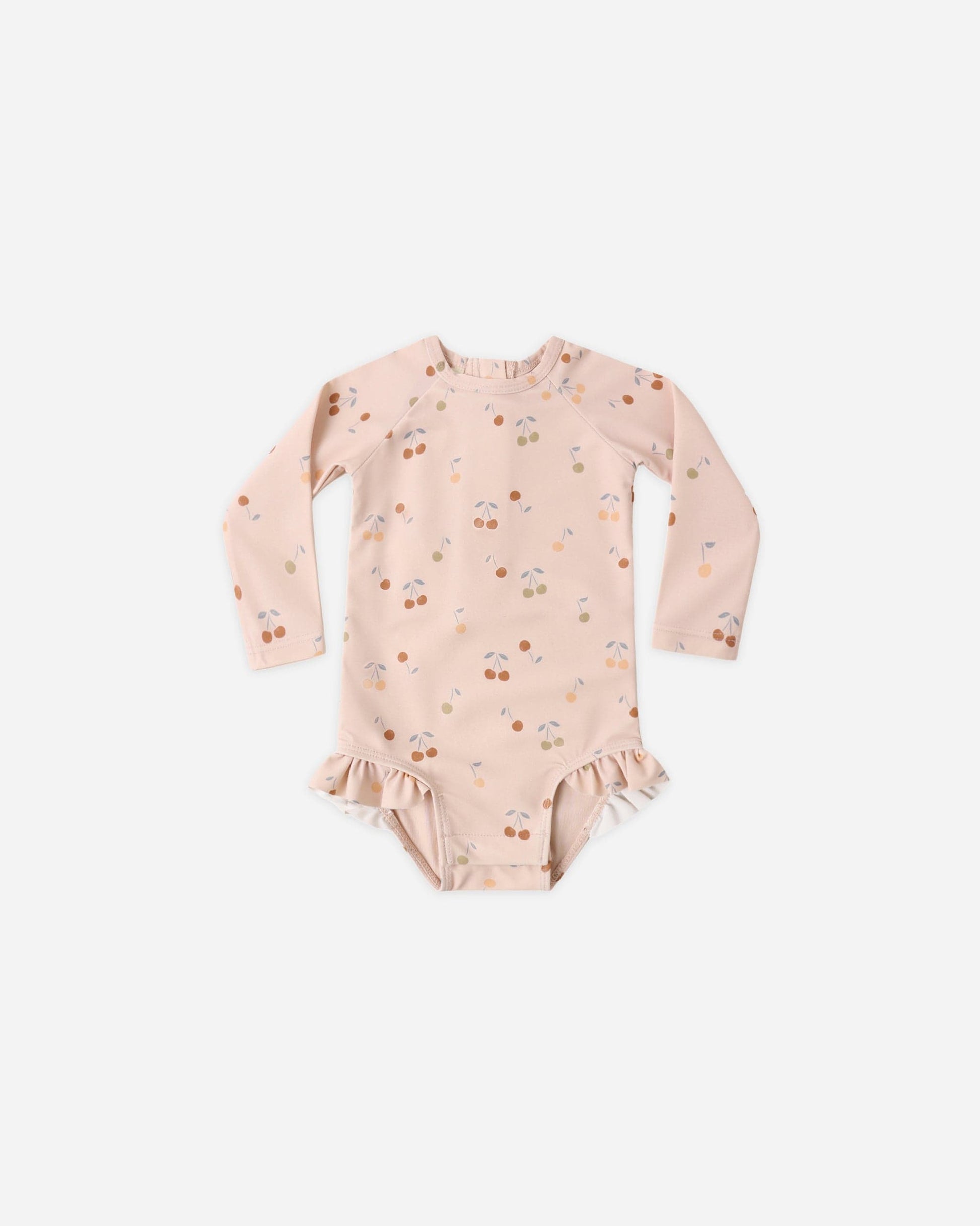 Quincy Mae Baby Olivia Rashguard One-Piece || Cherries
