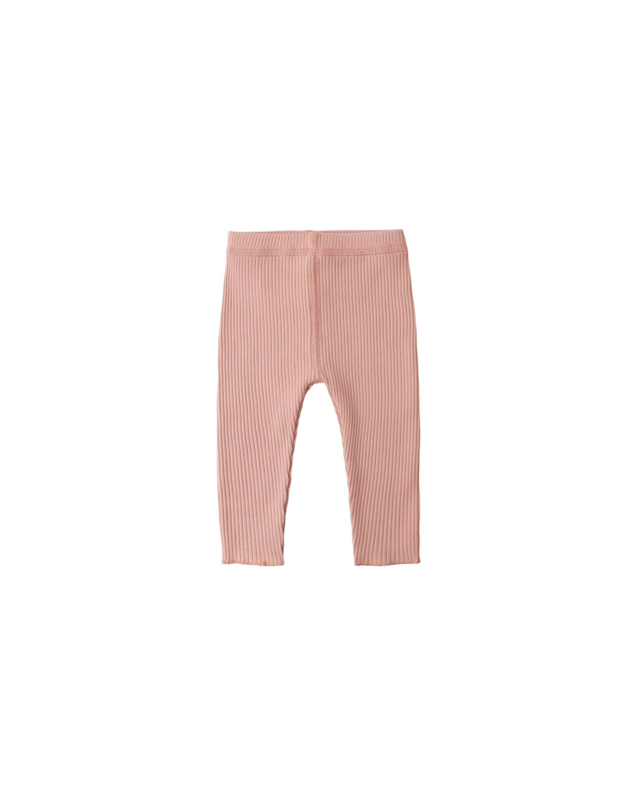 Ribbed Leggings || Pink
