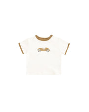 Quincy Mae Baby Ringer Tee || Race Car