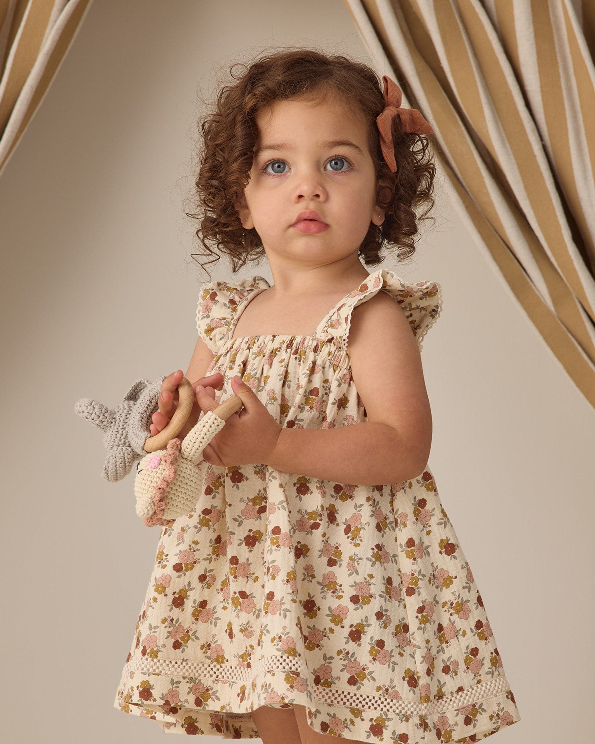 Quincy Mae Baby Ruffle Tank Dress || Bloom