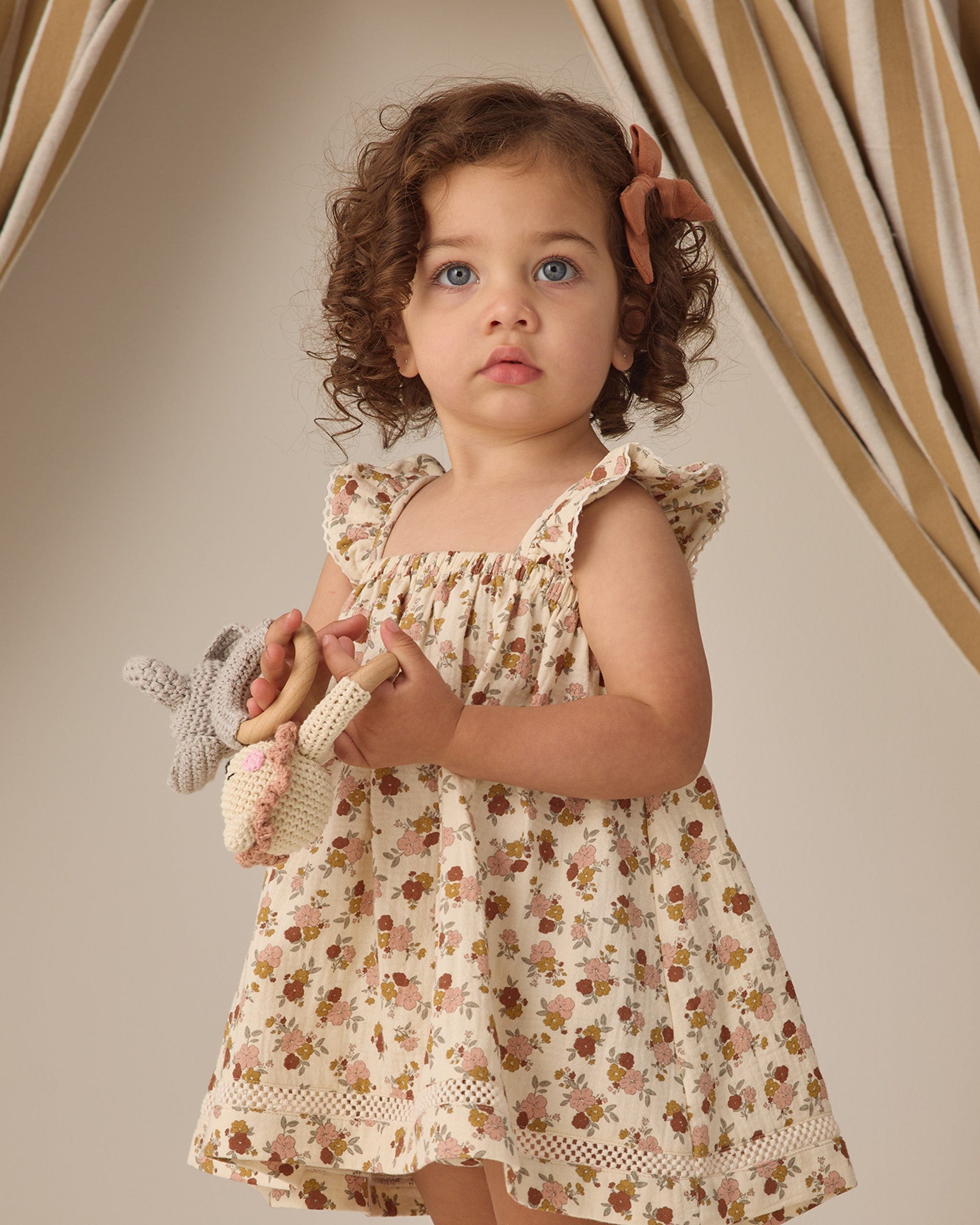Quincy Mae Baby Ruffle Tank Dress || Bloom