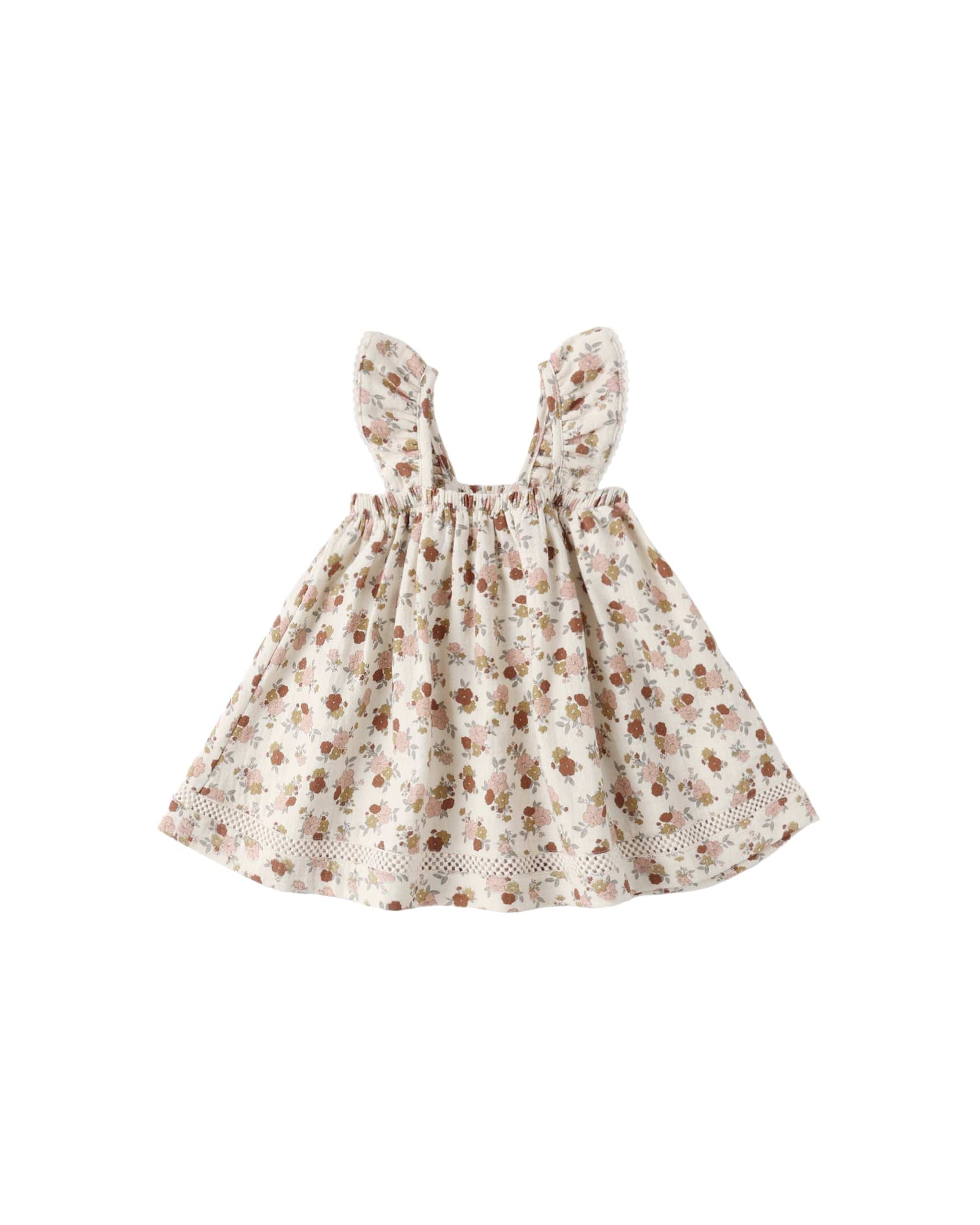 Quincy Mae Baby Ruffle Tank Dress || Bloom