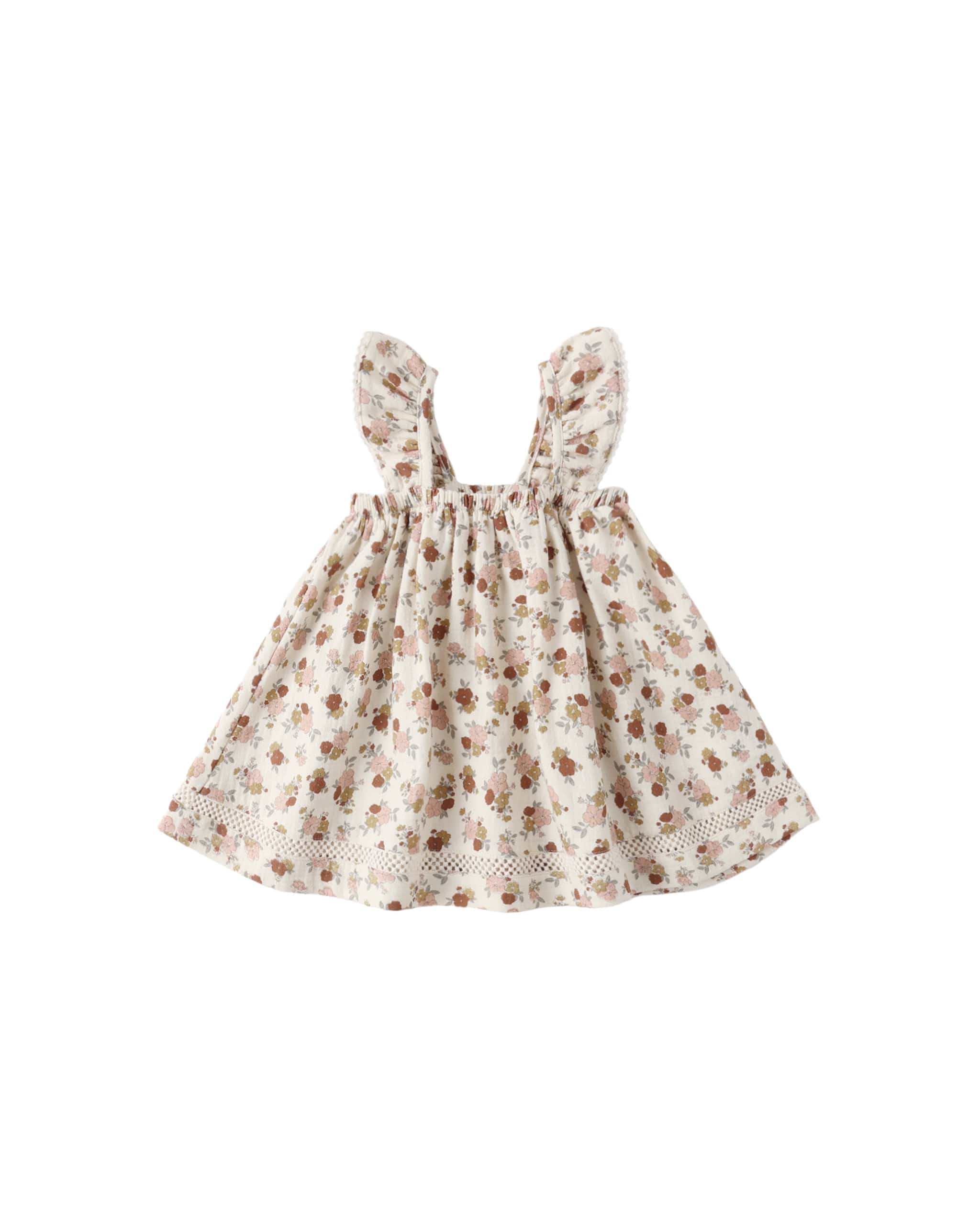 Quincy Mae Baby Ruffle Tank Dress || Bloom