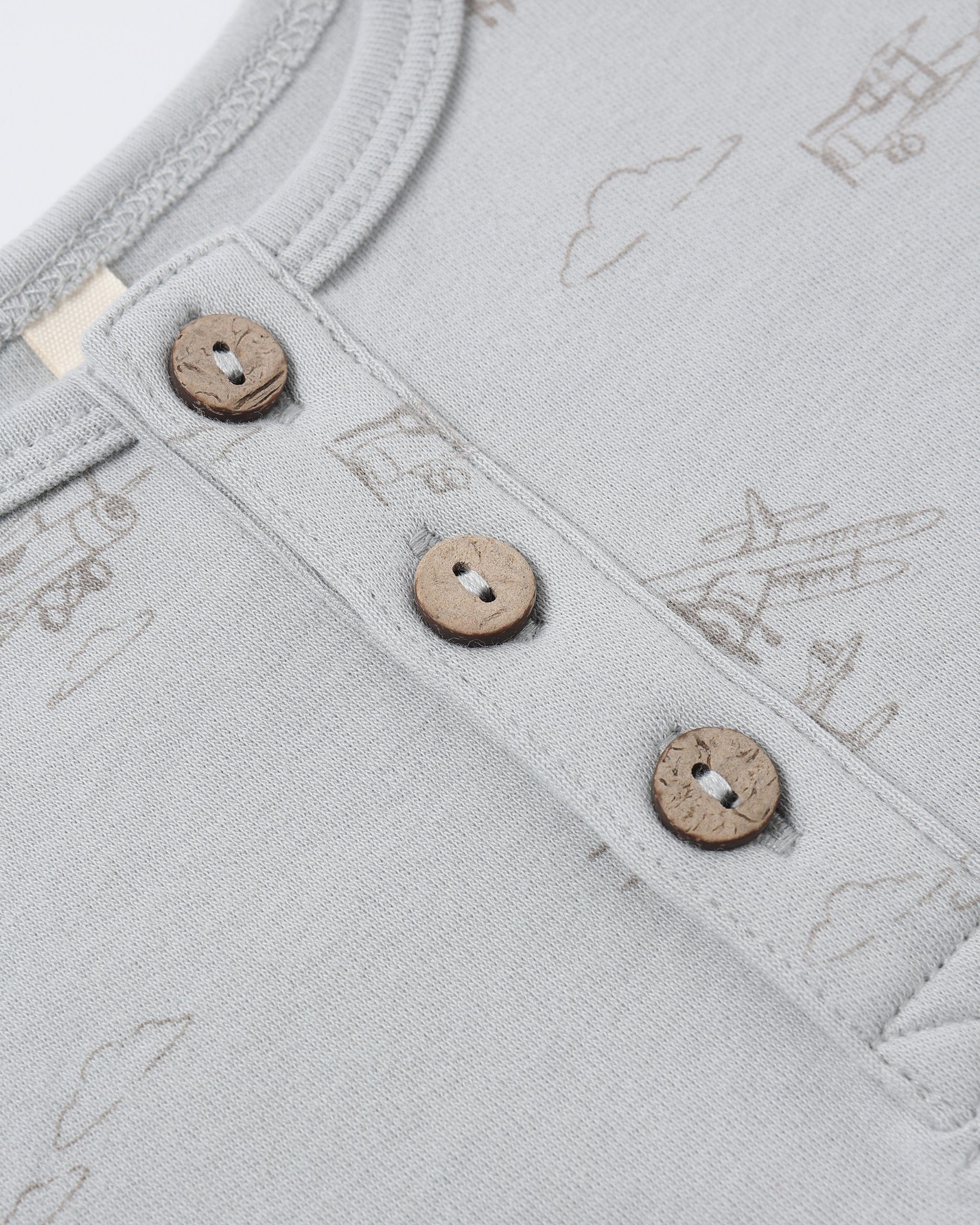 Quincy Mae Baby Short Sleeve One-Piece || Airplanes