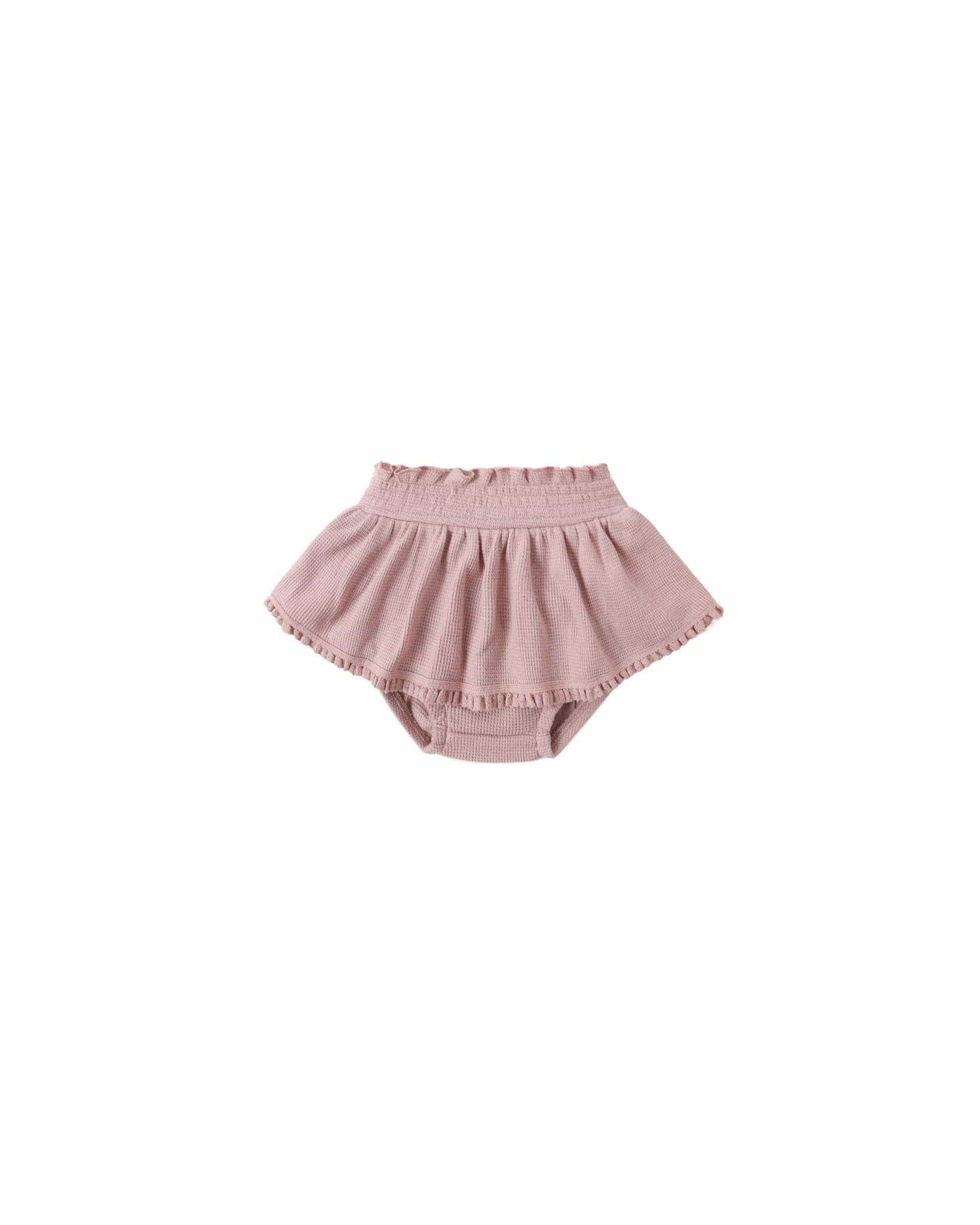 Quincy Mae Baby Skirted Bloomer Mauve
