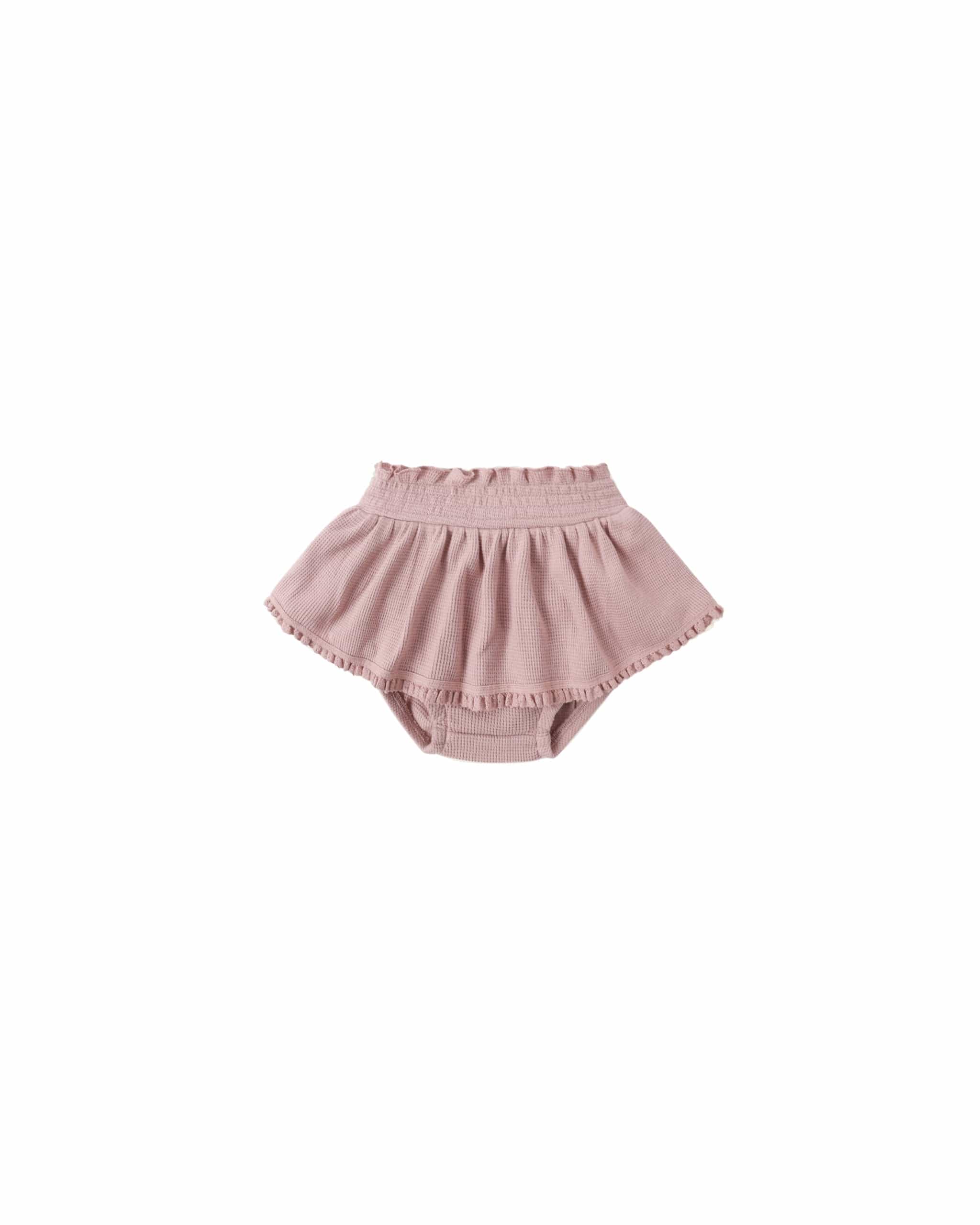 Quincy Mae Baby Skirted Bloomer Mauve