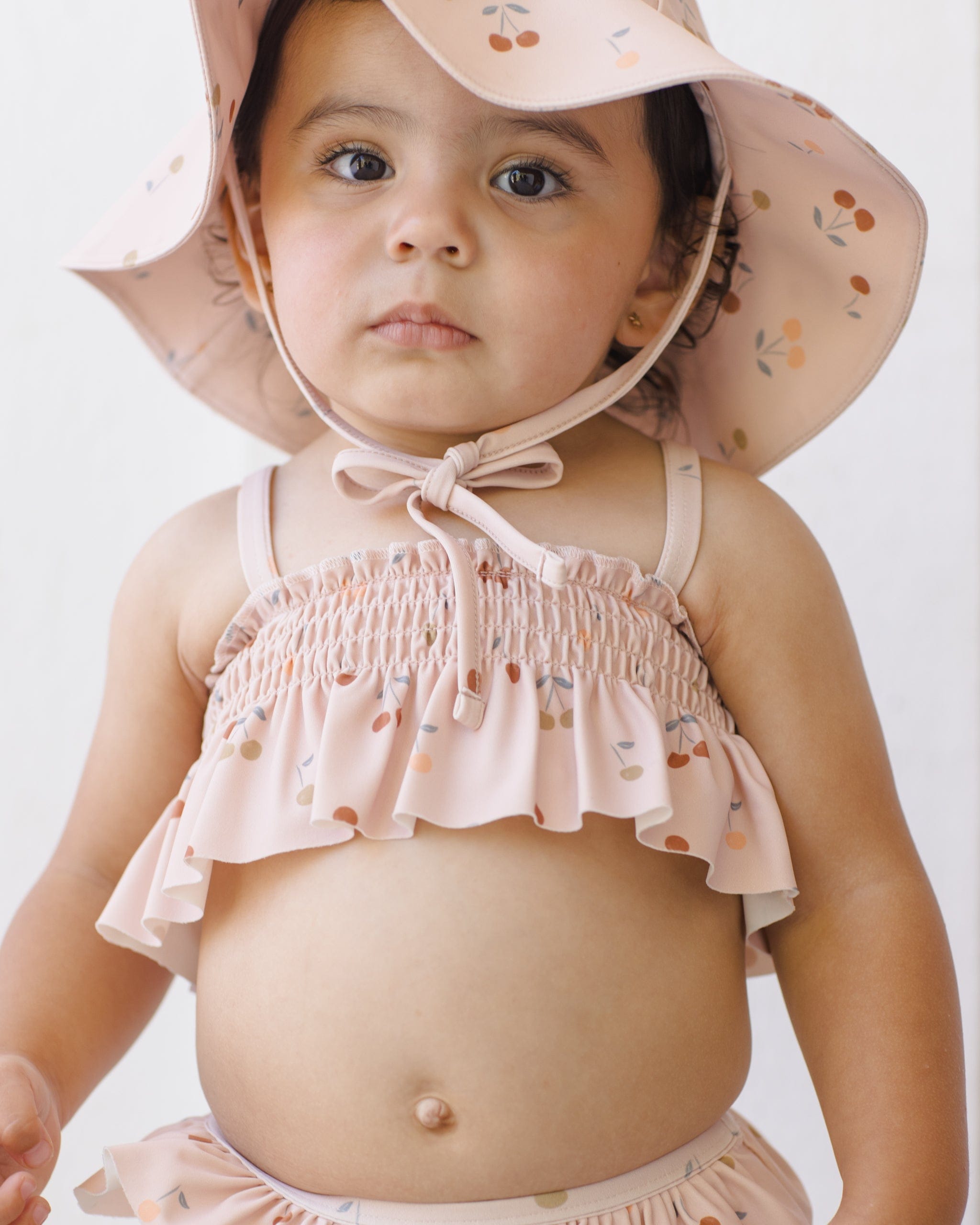 Quincy Mae Baby Sun Hat || Cherries