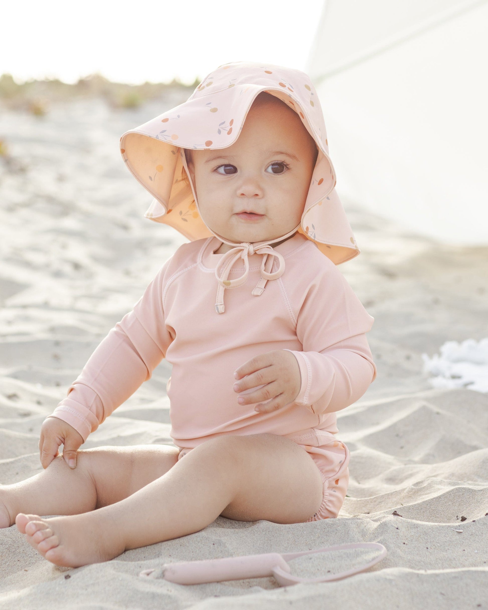 Quincy Mae Baby Sun Hat || Cherries