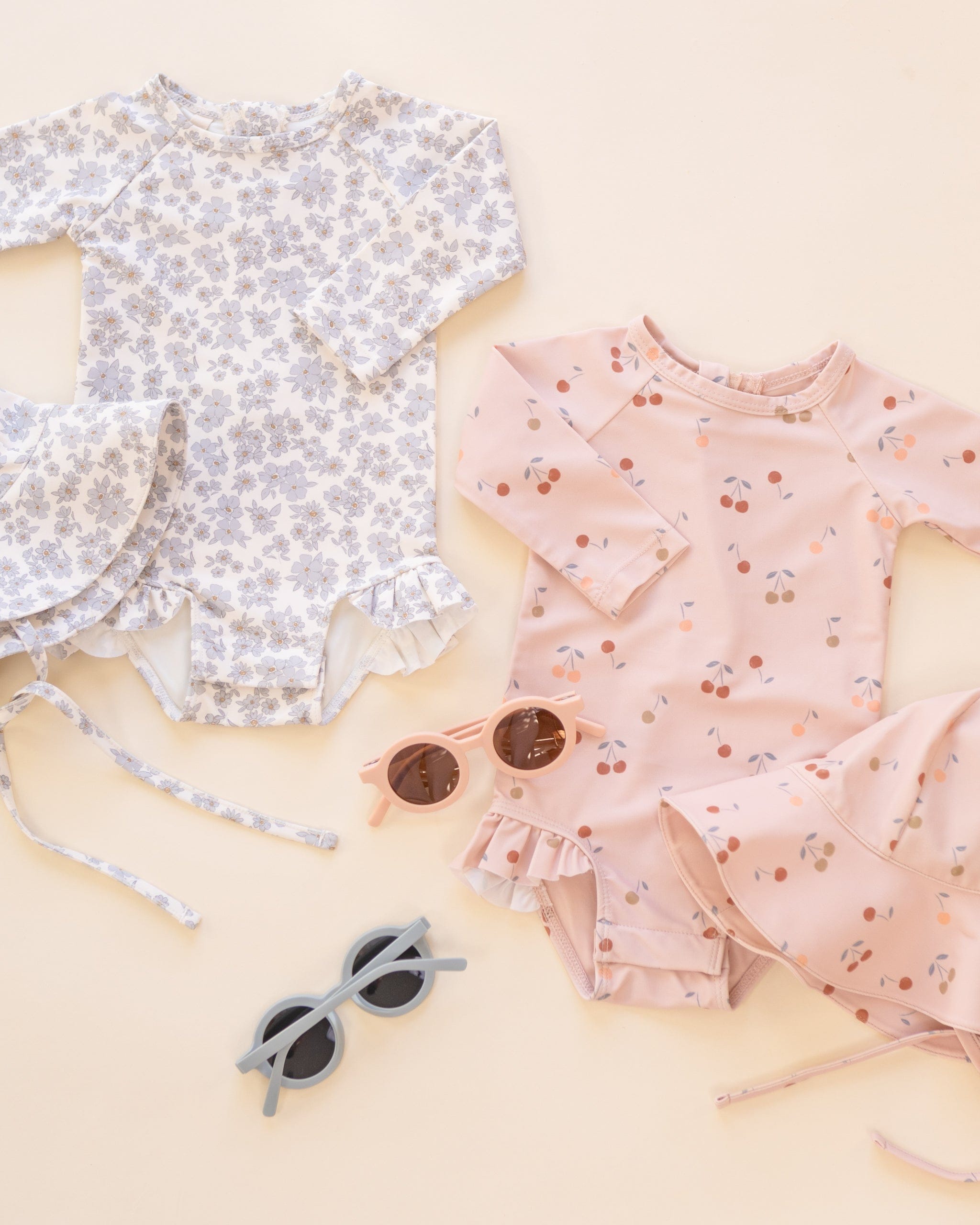 Quincy Mae Baby Sun Hat || Cherries