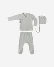 Quincy Mae Baby Take Home Set Sage