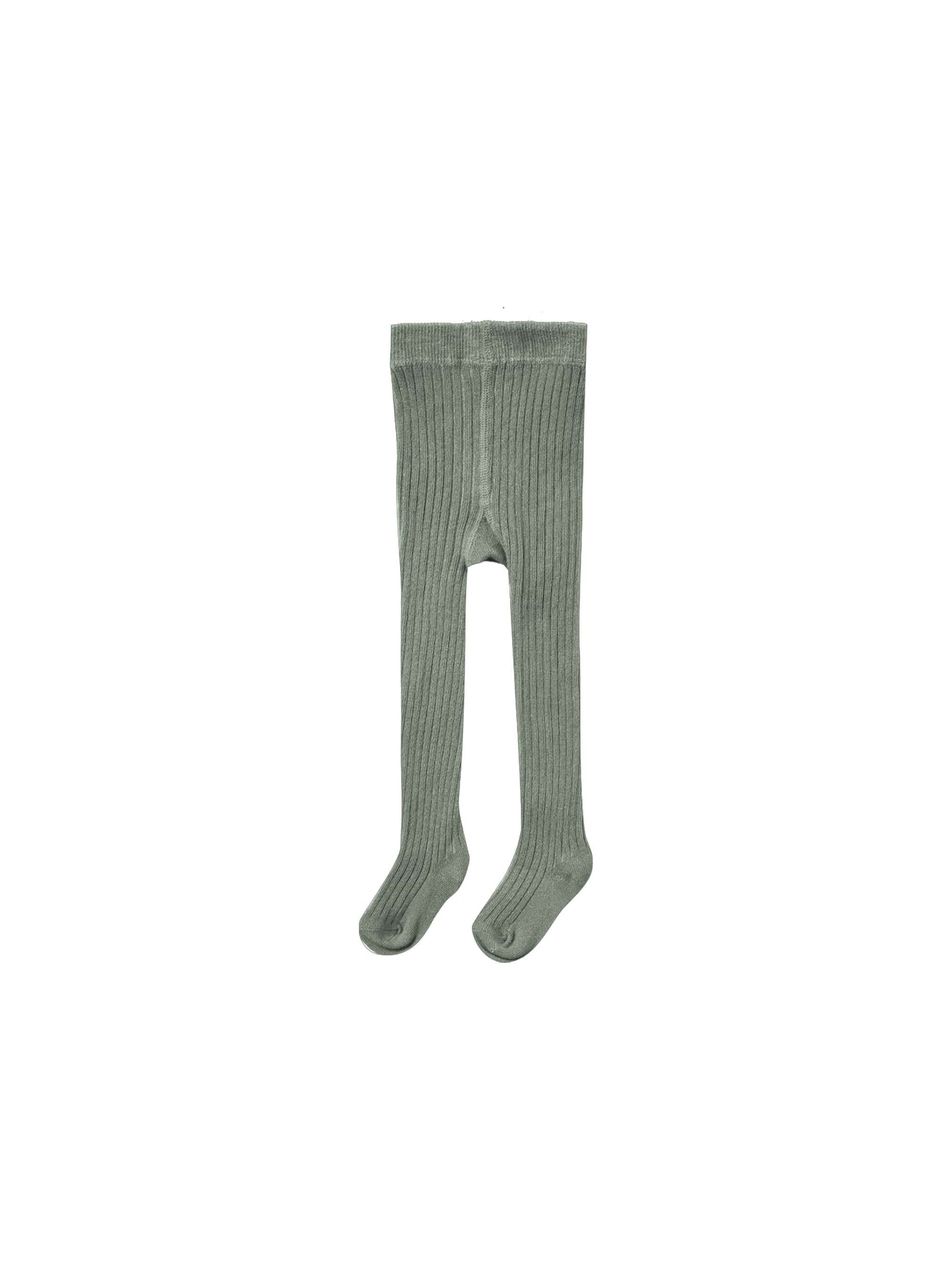 Quincy Mae Baby Tights - Forest