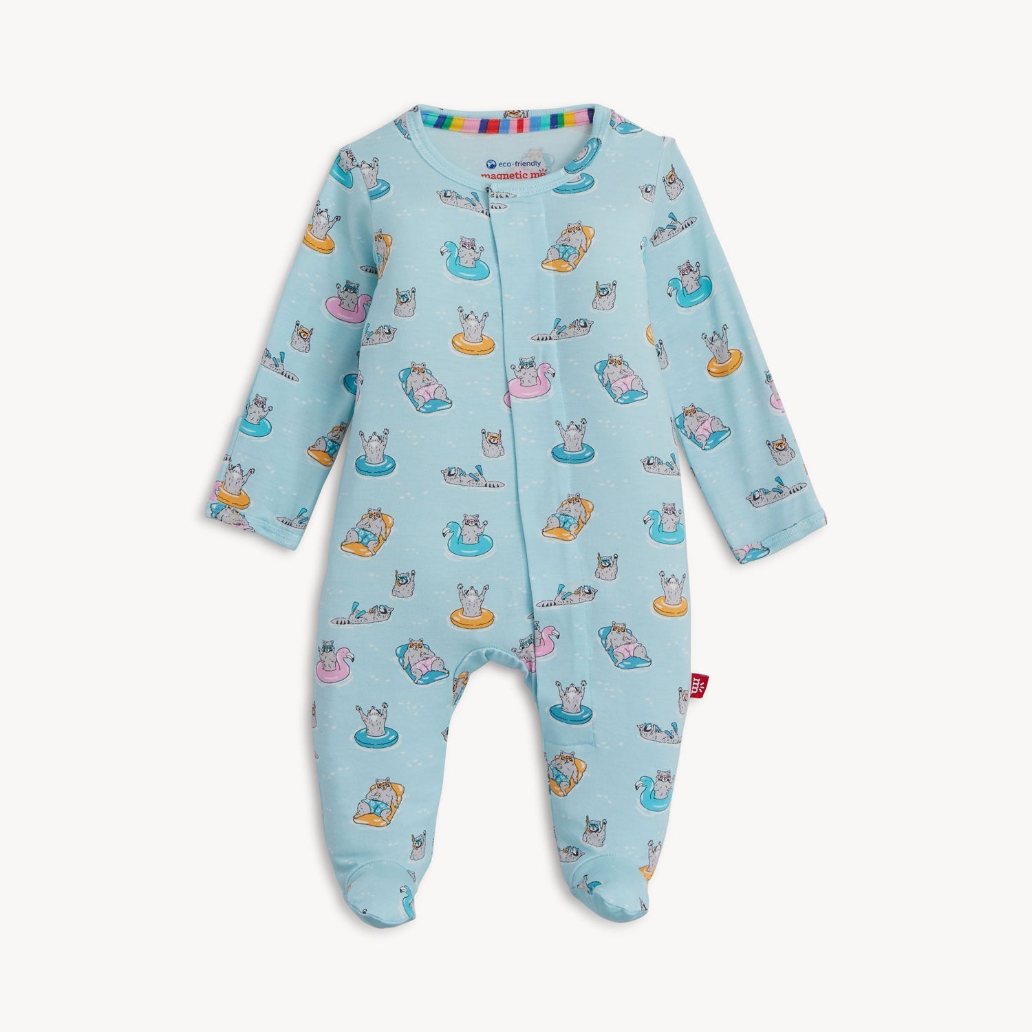 Raccoon Lagoon Modal Magnetic Footie