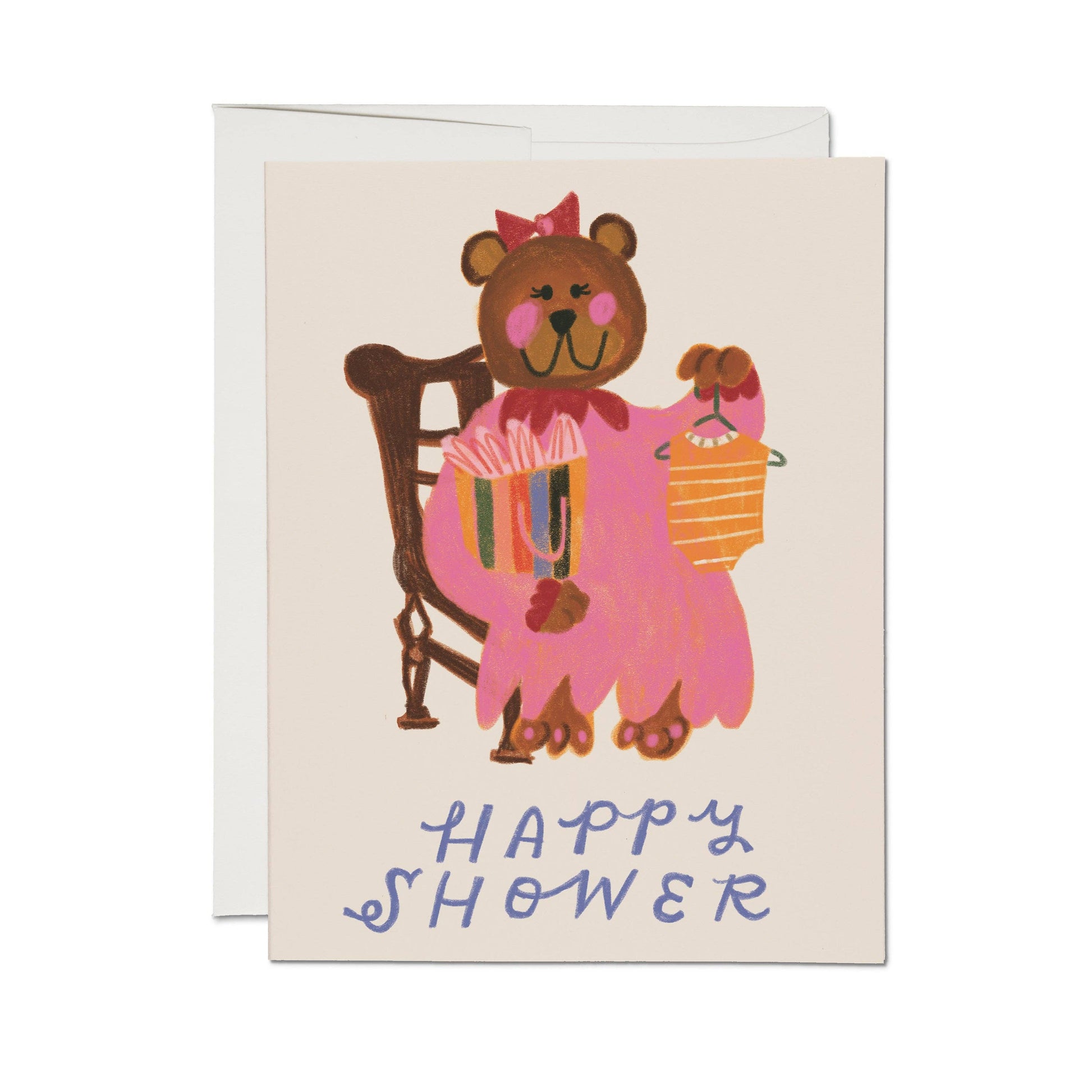 Red Cap Cards Cards Mama Bear's Shower Greeting Card