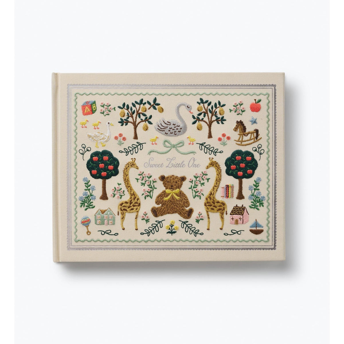 Rifle Paper Co. Gifts Storybook Embroidered Baby Book