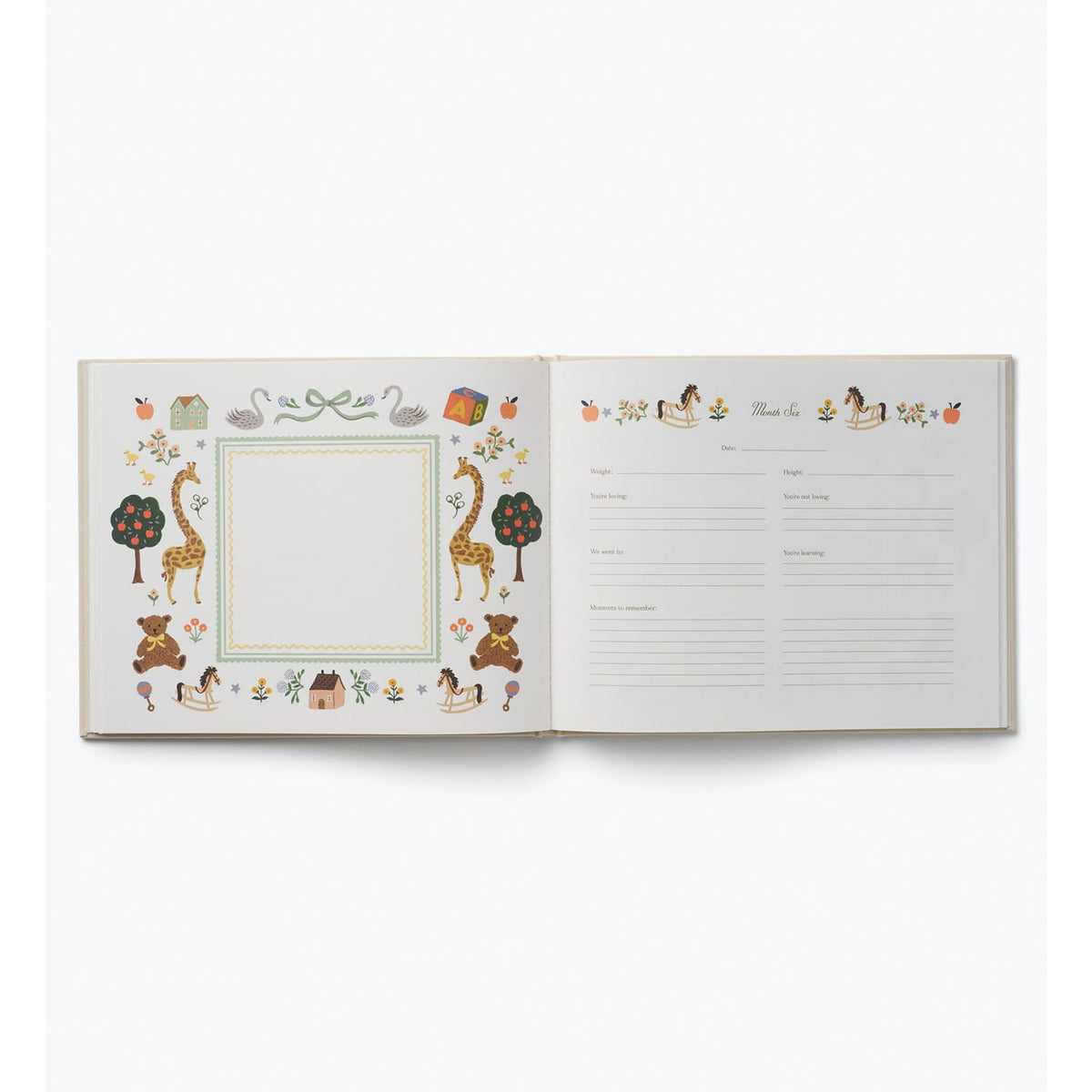 Rifle Paper Co. Gifts Storybook Embroidered Baby Book