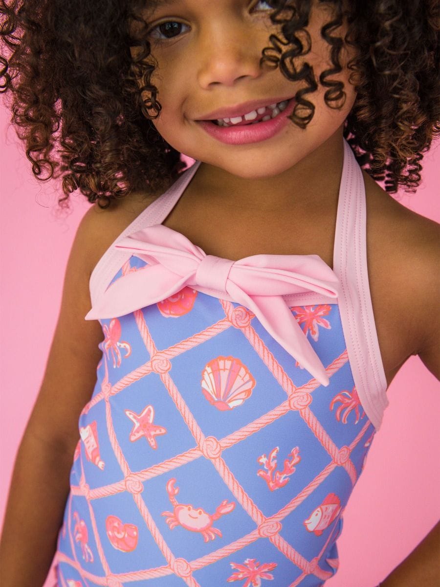 RuffleButts + RuggedButts Baby Halter One Piece Swimsuit