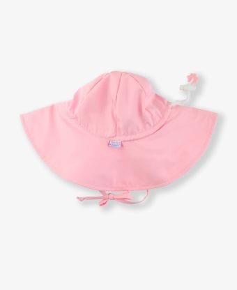 RuffleButts + RuggedButts Baby Sun Protective Hat - Pink