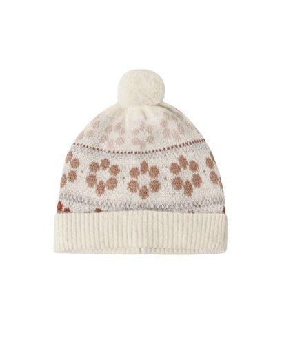 Beanie || Flower Fair Isle