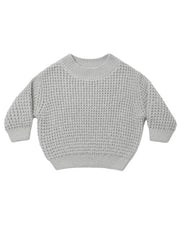 Chunky Knit Sweater || Fog