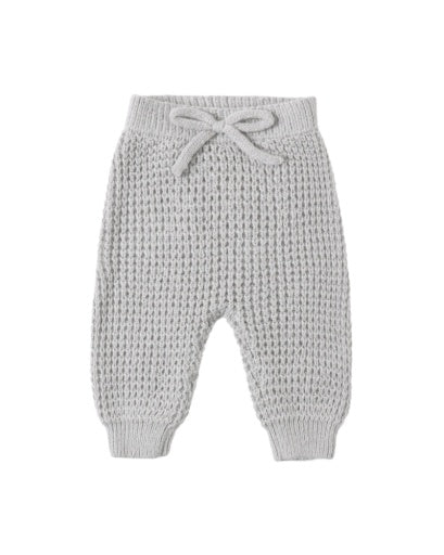 Chunky Knit Pant || Fog