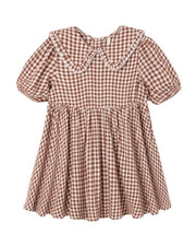 Camille Dress || Brick Check