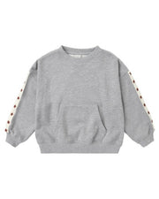Pouch Pocket Crew || Heathered Dusty Blue
