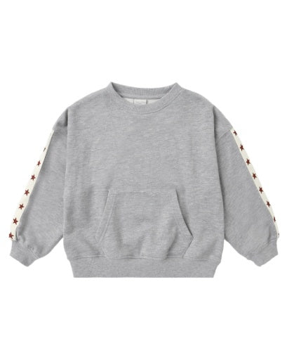 Pouch Pocket Crew || Heathered Dusty Blue
