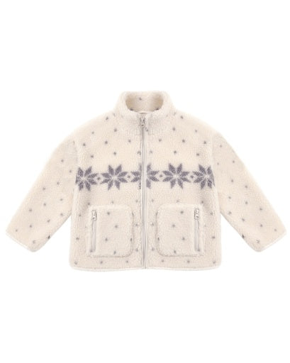 Felix Jacket || Natural Fair Isle