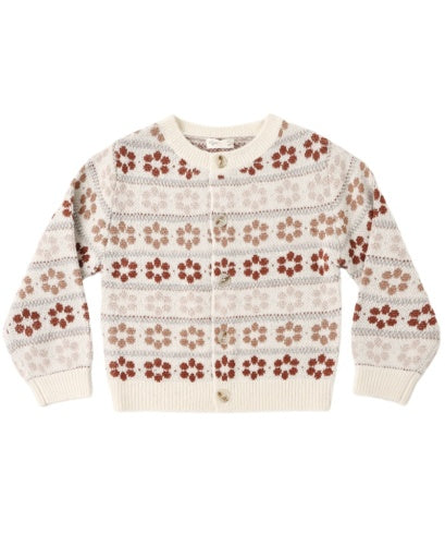Cheyenne Cardigan || Flower Fair Isle