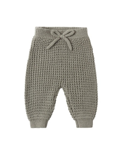 Chunky Knit Pant || Spruce
