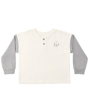 Relaxed Long Sleeve Henley || Made For Adventure