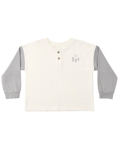 Relaxed Long Sleeve Henley || Made For Adventure