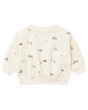 Relaxed Fleece Sweatshirt || Holiday Drive